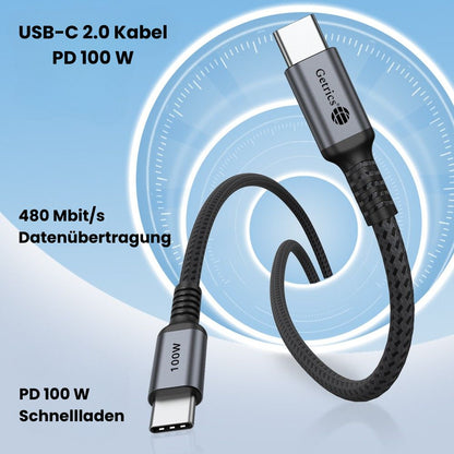 USB-Ladekabel-Set 4er-Pack – USB-C auf USB-C & USB-C auf Lightning