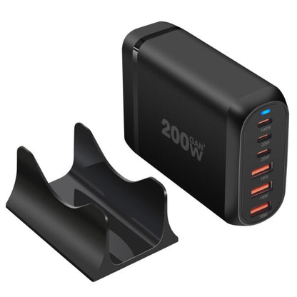 Getrics GaN³ Ladegerät 200W – USB-C & USB-A Schnellladegerät für Laptop & Smartphone