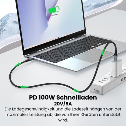 USB-Ladekabel-Set 4er-Pack – USB-C auf USB-C & USB-C auf Lightning